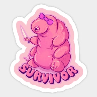 Tardigrade Survivor Sticker